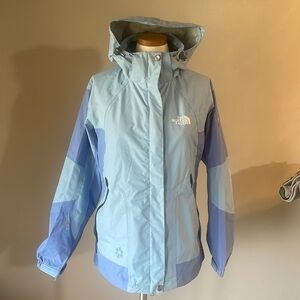 The North Face women’s Gore Tex jacket SUMMIT SERIES performance shell blue L/XL